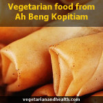 Vegetarian food from Ah Beng Kopitiam